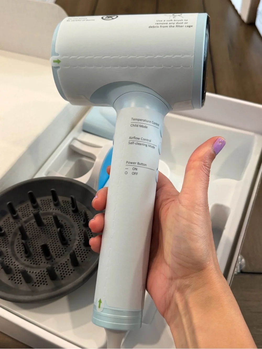 Blue Mera ProMax lonic-X- Fast Drying Hair Dryer with Diffuser, #103